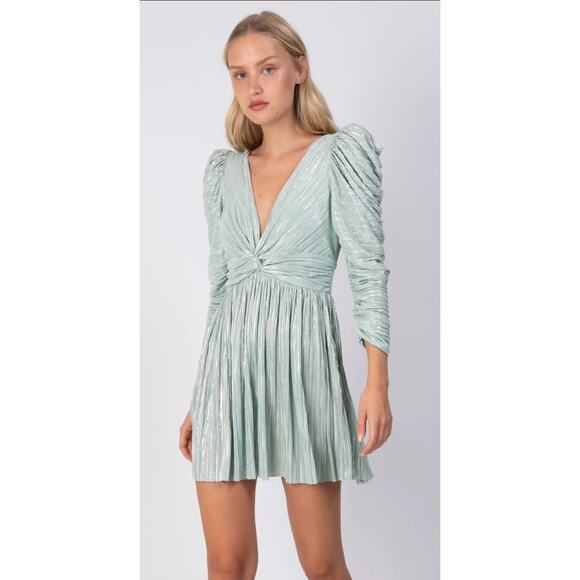 $348 Sabina Musáyev MORGANA DRESS Mint Size Small - Picture 1 of 7